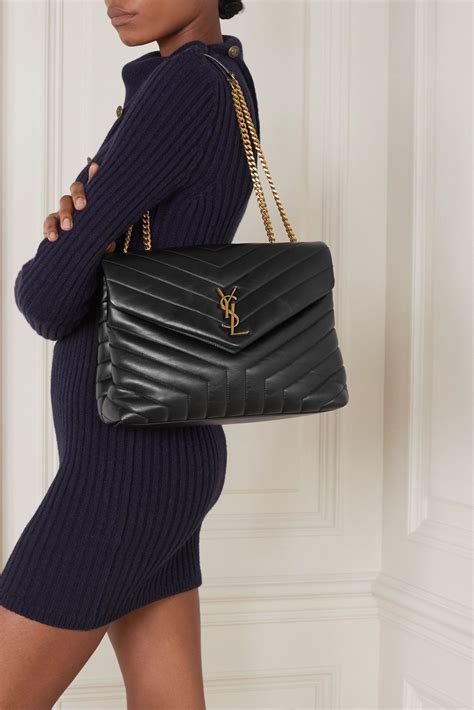 ysl cream quilted bag|yves saint laurent quilted bag.